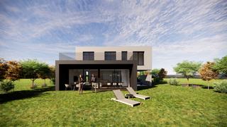 Casa en Cl nava. Obra nueva en montecerrao  vivienda unifamiliar con parcela priv