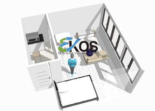 Affitto Ufficio in Aretxabaleta. Oficina en alquiler en centro, 1 dormitorio.