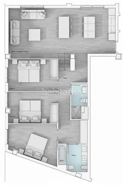 Foto de40b90f-0dd0-4c80-ba8d-f5e008af44c8. Flat with heating parking pool in Oeste Logroño