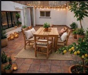 Erdgeschoss in Centrevila. Planta baja reformada con terraza en el centro de vilanova i la