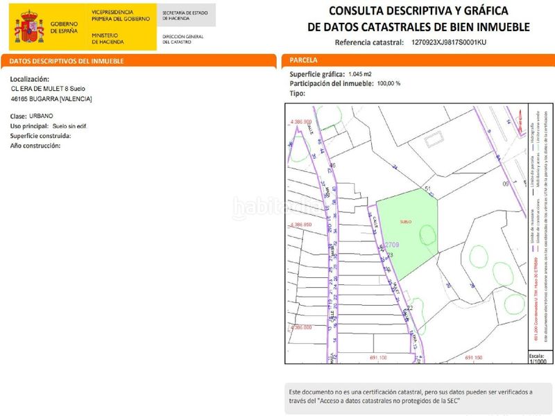 Foto da3cbc48-ffef-4b59-aedf-4400e1e1946b. Terreny residencial a Bugarra