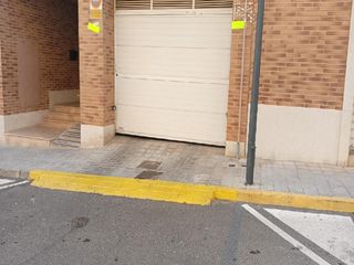 Autoparkplatz in Casco Urbano. Jesus marti