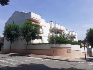 Autoparkplatz in Roda de Barà. Platja de la