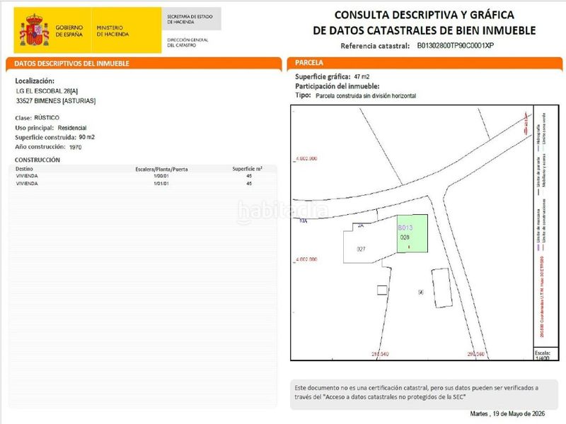 Foto 933d70c8-f48b-4154-900e-932c59717e46. Casa amb aparcament a Bimenes