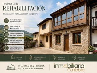 Casa a schiera  Serna la - barrio helecha 155. Casa en arenas de iguña cantabria