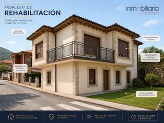 Casa  Rivero - rivero 72. Casa independiente con jardín en san felices de buelna cantabria
