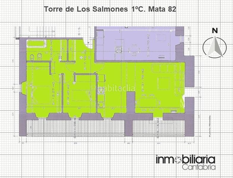 Foto 37b06746-0257-44c0-9063-32592391bacf. Appartement 85m<sup>2</sup> avec chauffage parking dans San Felices de Buelna