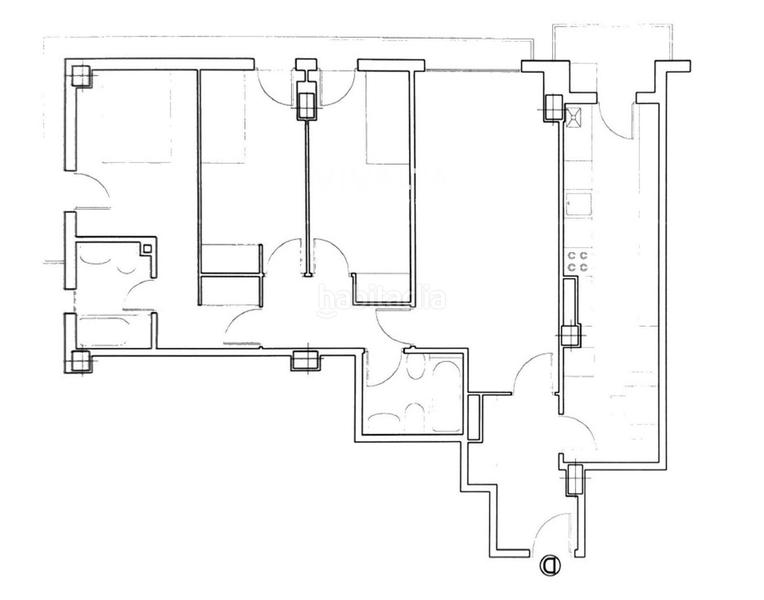 Foto bba9fa0d-36d7-4869-9803-4b3096f0226b. Etagenwohnung mit heizung parking in San Fermín Madrid