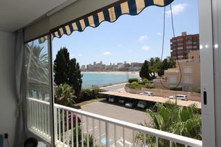 Appartement  Avinguda de jaume i el conqueridor, platja de mutxavista, el cam. Studio appartement direct aan de kust met prachtig uitzicht op z