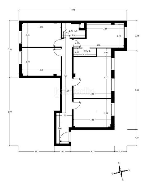 Foto 96ec52e4-0c3b-4505-a196-74438392d6eb. Flat with heating in Desamparados Vitoria - Gasteiz