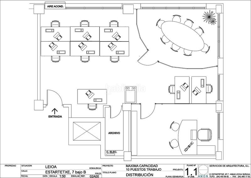 Foto 9930181b-dc89-4c8a-a4e3-1d6d6739c3f6. Location bureau avec chauffage dans Centro Urbano-Hirigunea Leioa