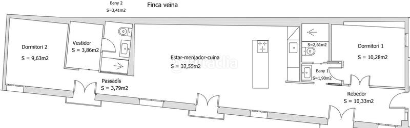 Foto 9ebde3e2-cdb5-424f-93a9-bc1852c59f6c. Apartamento exclusiva vivienda reformada en pleno corazón del Raval, a un paso de las ramblas y el liceu en Barcelona