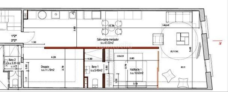 Foto bae38718-e7ee-4e07-871e-6fc9ead1a5c6. Alquiler ático  con terraza privada totalmente reformado en el corazón en Barcelona