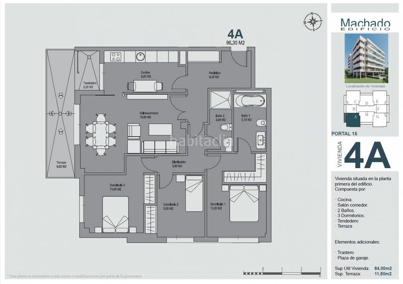 Foto 3c81734f-cc17-4276-ad44-4a29efe6dbc3. Pis amb calefacció aparcament a Raíces Castrillón