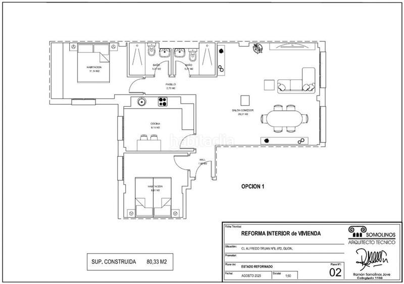 Foto b635cd5f-bc6c-44e3-aa59-e566dbb4d547. Appartement avec chauffage dans Centro Gijón