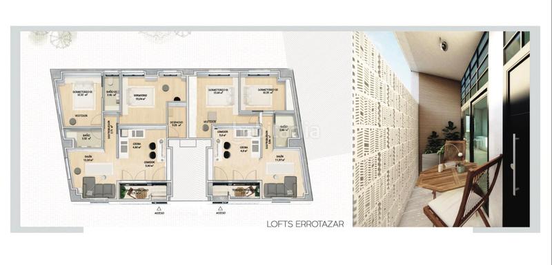 Foto f7180ccd-eae1-4e5a-a925-8392099ad5cc. Loft a Rochapea Pamplona / Iruña