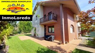 Haus in Ribamontán al Monte. Hoz de anero. chalet independiente con jardín