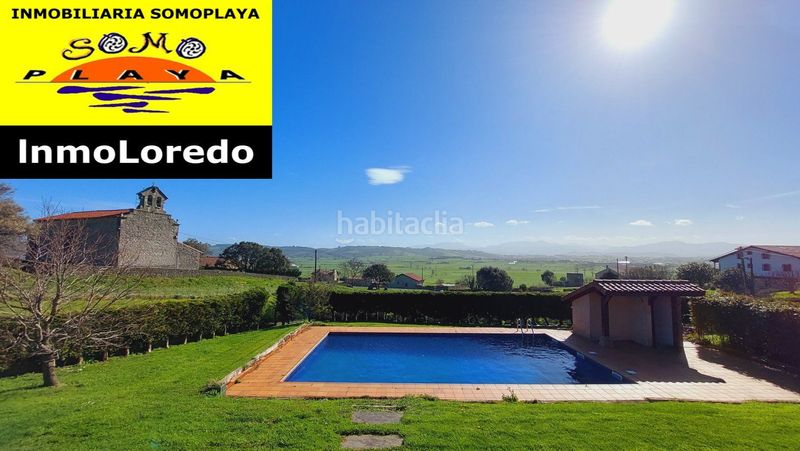 Foto 1af0516a-e78c-4a76-8667-a4c03bea8e1e. Casa amb calefacció piscina a Langre Ribamontán al Mar