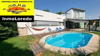 House  El hoyo. Suesa. chalet individual con piscina
