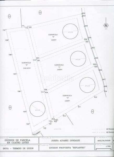 Foto c9cbea51-6f62-4e58-a874-80a18297d986. Terreno residencial dos preciosas parcelas completamente llanas y soleadas de 1.600 m2 y de 2.185 m2 situadas en ambiedes a 200 metros del bar el cruc en Gozón