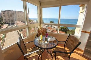 Location Appartement à Torrox Pueblo. Maravilloso apartamento en primera linea de playa.