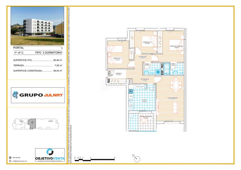 Foto c4c9014c-1a4f-4c03-a6c7-efd0e1e10b4e. Flat in oviedo - bo otero calle valparaiso in La Magdalena Avilés