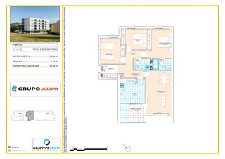 Flat  Oviedo - bo otero calle valparaiso. Nueva construcción barrio otero