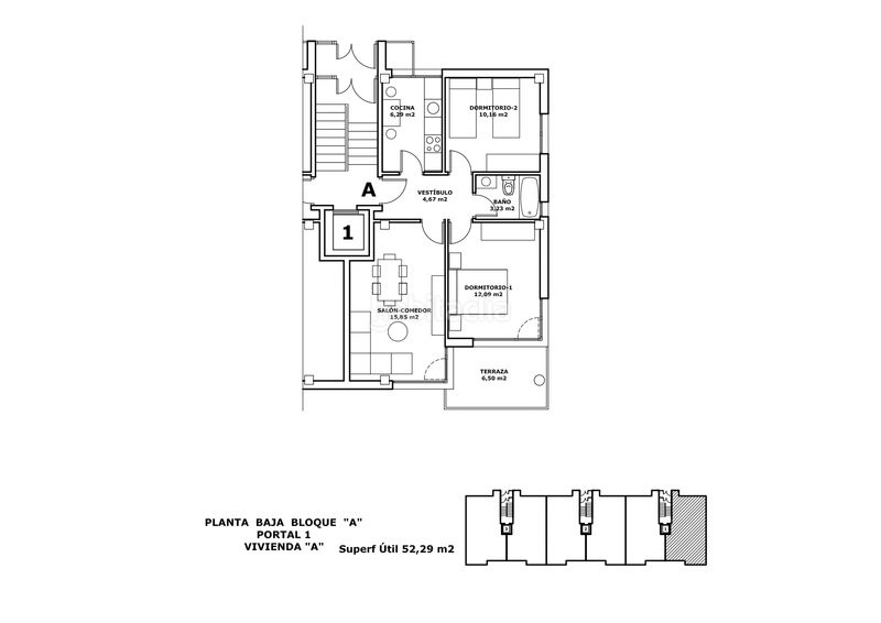 Foto 04fa46e2-b2ec-44c0-81d8-a2ae7947be34. Etagenwohnung 77m<sup>2</sup> in calle villabáñez 8a in Castañeda
