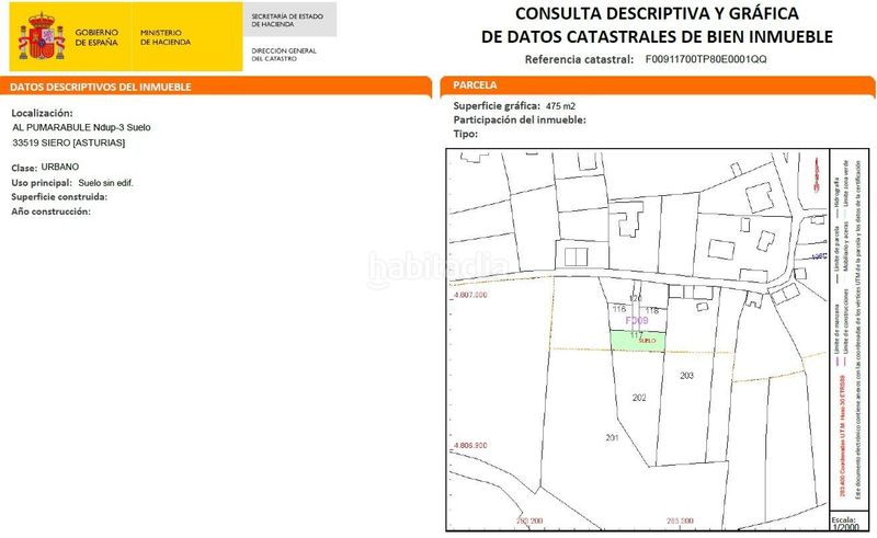 Foto fc21b25a-e6a1-4455-b9b5-e74fffb90bb2. Finca rústica a pumarabule a Carbayin-Lieres-Valdesoto Siero