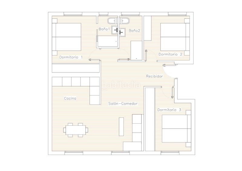 Foto 5900cff5-a5e0-4969-a2ed-1b85daaf6c94. Appartement avec chauffage dans Lovaina Vitoria - Gasteiz