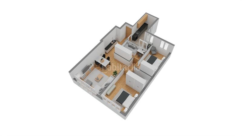 Foto ad9ffcb2-9121-4930-a93e-e8eea76f2c85. Appartamento in El Pilar Vitoria - Gasteiz