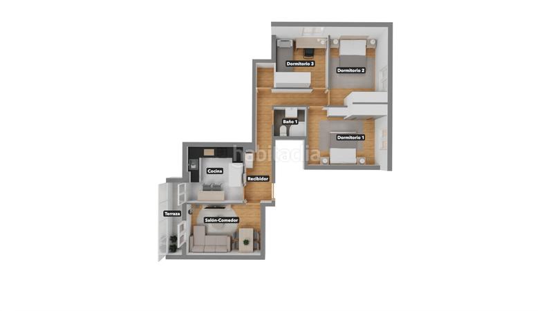 Foto ab6847f8-2c3b-4b94-9ca7-8a0466dcb486. Appartamento in El Pilar Vitoria - Gasteiz