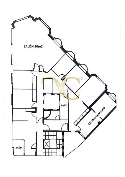 Foto f44eb40d-c2a1-4b90-b5e8-d961f3db6d68. Pis amb calefacció a Salesas - Foncalada - Campoamor Oviedo