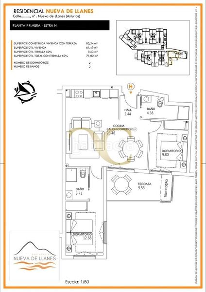 Foto 211879ed-483a-4a32-9f8d-7a6c15734a07. Pis amb calefacció aparcament a Pría-Nueva-Hontoria-Naves Llanes