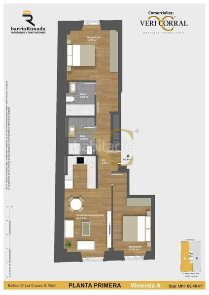 Foto 89892d6e-d184-486f-870a-4d9b3a36ab7d. Appartement avec chauffage dans Cimadevilla Gijón