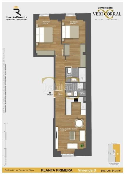 Foto 63d2f1bd-671b-4730-9af4-6a2ce0a0a788. Etagenwohnung mit heizung in Cimadevilla Gijón