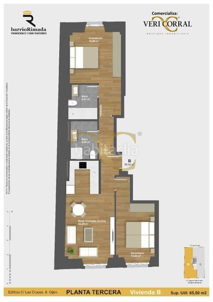 Foto de107304-cc00-4d15-a9c7-3dc93231f8c1. Appartement avec chauffage dans Cimadevilla Gijón