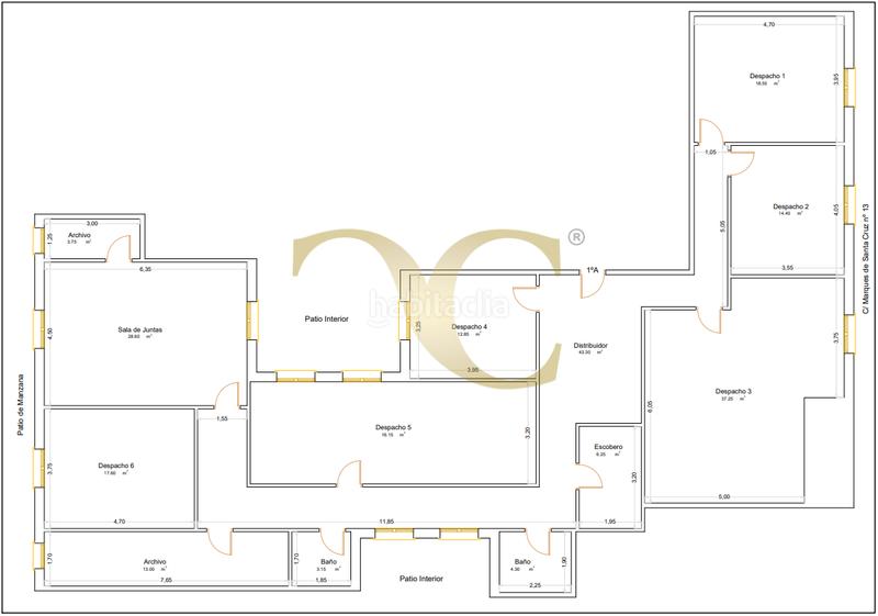 Foto a0662aaa-d479-4dcf-83a7-e1d6a0226e19. Appartement avec chauffage dans Parque San Francisco - Uría Oviedo