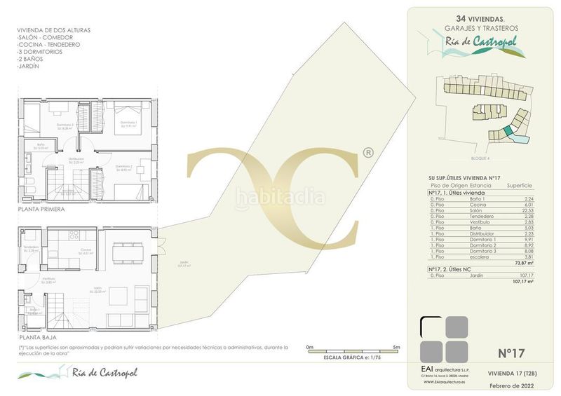 Foto f706b2bd-7640-4b79-9be4-c11d5b3733a7. Casa adossada amb calefacció aparcament a Castropol
