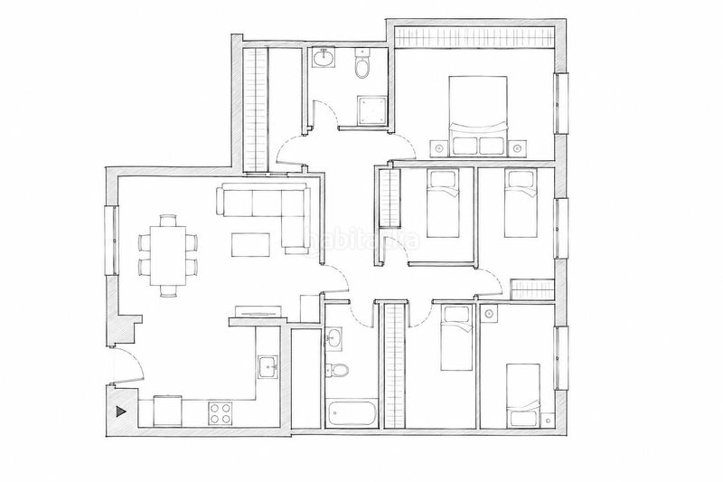 Foto e411eb7d-10b0-4bb0-a5b0-bd42b3d8f819. Appartamento con riscaldamento in El Ejido - Santa Ana León