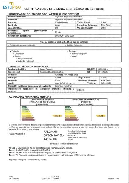 Foto d7b6a206-1e9a-449b-a317-76e7318ed205. Appartement avec chauffage parking dans Salburua - Arantzabela Vitoria - Gasteiz
