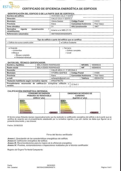 Foto 85950439-43d4-47da-b11a-5be795ece658. Appartamento con riscaldamento in Judimendi Vitoria - Gasteiz
