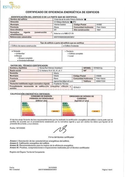 Foto eeeba445-e48d-4436-8556-8c0befbea46a. Pis amb calefacció a El Anglo Vitoria - Gasteiz