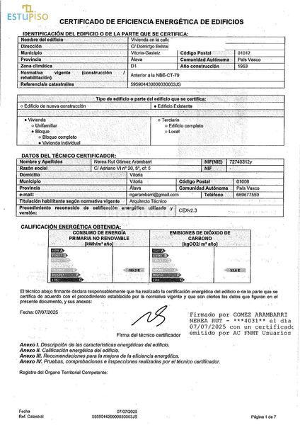 Foto 2b92afca-9394-44c1-9ba9-2e7a67da771f. Pis amb calefacció a Coronación Vitoria - Gasteiz
