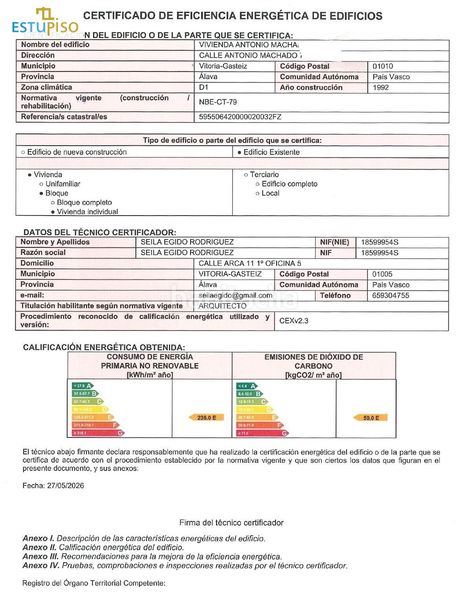 Foto 74523198-f62c-45a2-a0fd-efdca298134a. Pis amb calefacció aparcament a Sansomendi Vitoria - Gasteiz