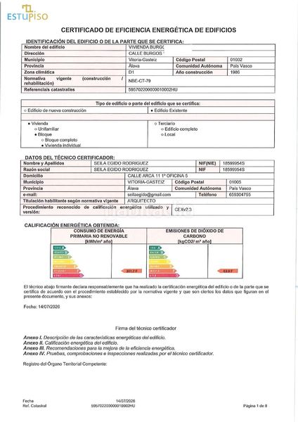 Foto fc1c2222-28f8-42ff-814b-a3de859217b7. Pis amb calefacció a Aranbizkarra Vitoria - Gasteiz