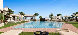 Apartamento en Río Real. Moderno residencial en marbella con bastante privacidad