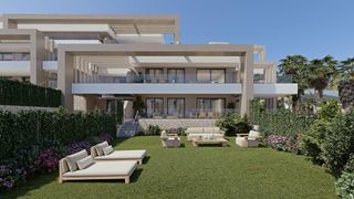 Apartament a Huerta Nueva. Apartamento de lujo en planta baja con vistas panorámicas al mar