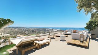 Penthouse in Mijas Golf. Impresionante ático en la cala de mijas  lujo moderno con vistas