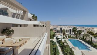 Apartament a Huerta Nueva. Apartamento de lujo  con vistas panorámicas al mar y jardín priv